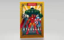 Marvel Deco Avengers Plakat filmowy vintage 61x91,5 cm
