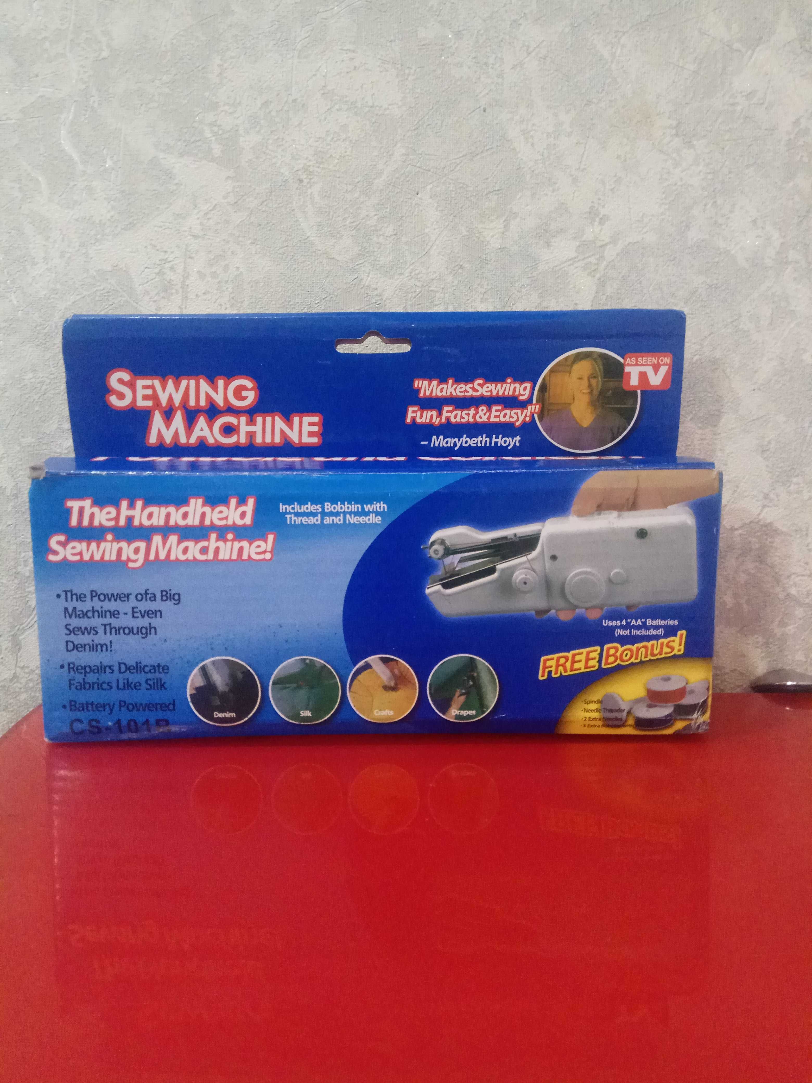 ручная швейная машинка The Handheld Sewing Machine