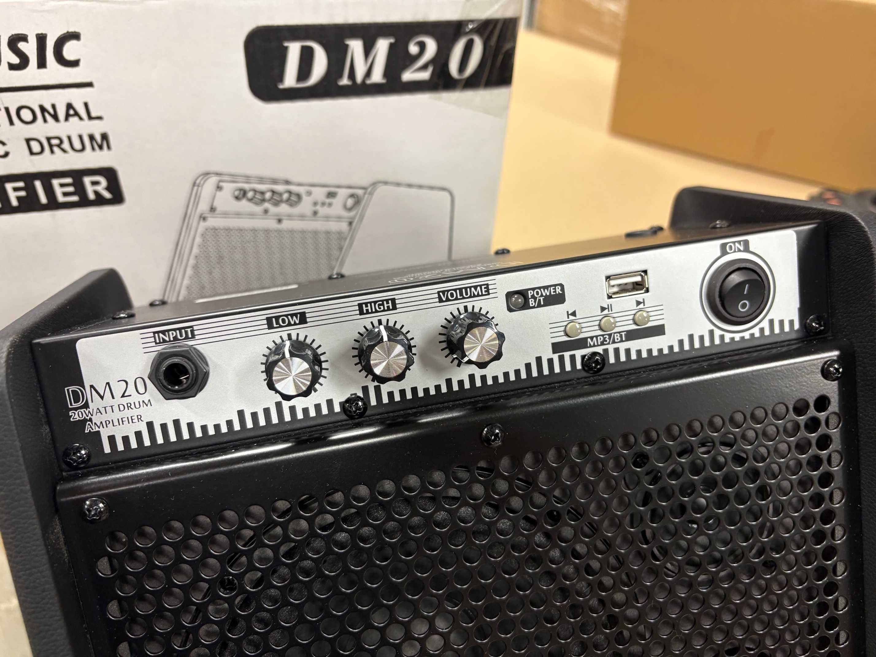 COOLMUSIC DM20 20W Wzmacniacz gitarowy Bluetooth USB