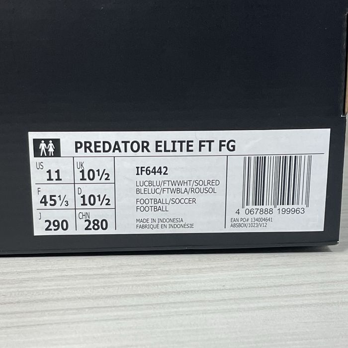 Бутси Adidas Predator Elite FT FG Japan 43 / 44 / 44.5 / 45