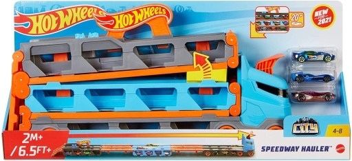 Грузовик-транспортер Mattel Супер гонки Hot Wheels GVG37
