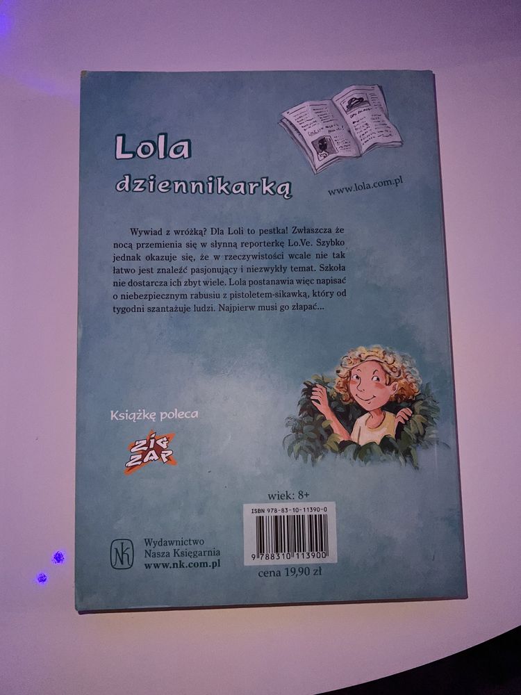 Książka „Lola dziennikarką” Isabel Abedi