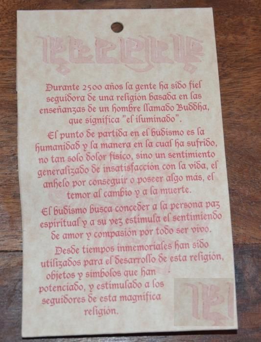 Símbolo Budista Dorje - Pendente para Colar