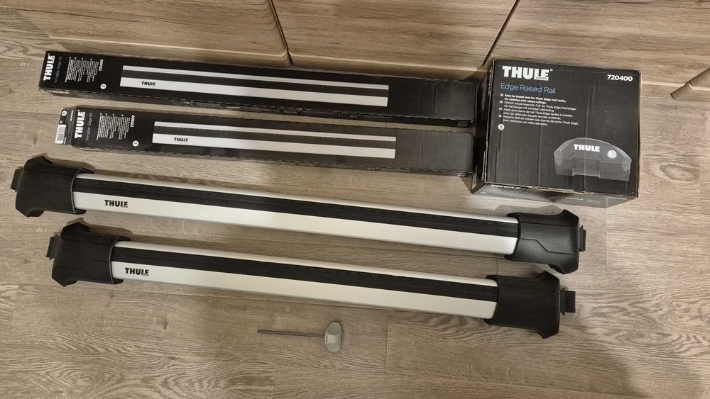 Bagażnik dachowy Thule WingBar Edge 7204 do VW Touran 2015- i innych