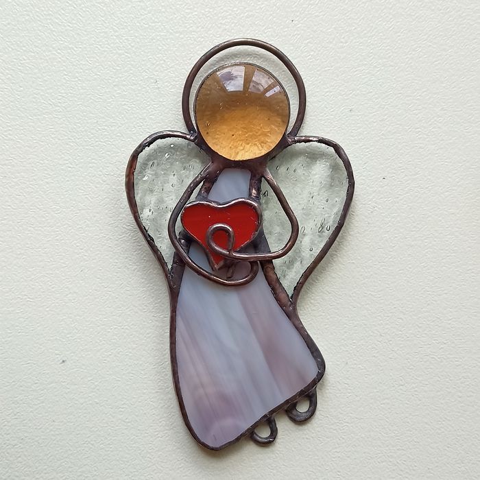 Ангелочек витраж