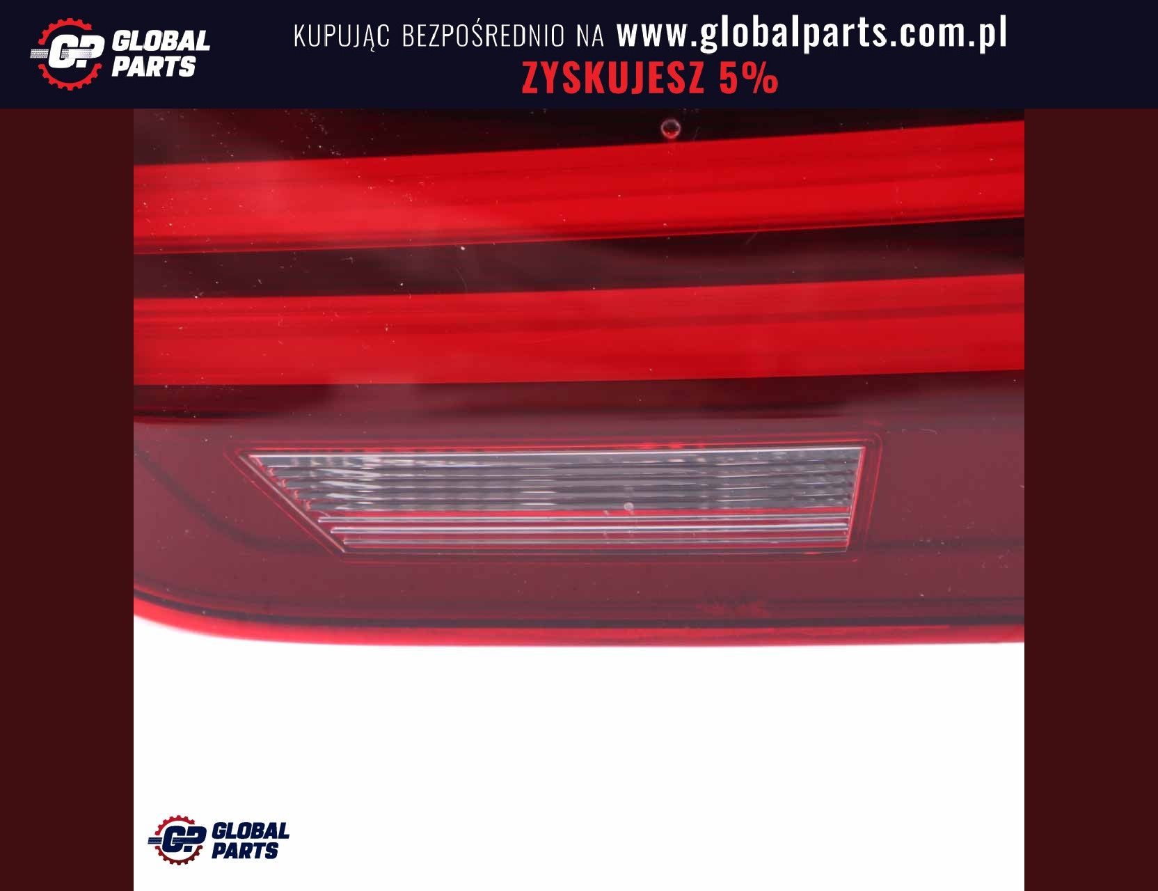 BMW F30 F80 M3 LCI LED Lampa Prawa Tylna Klapa Bagażnika