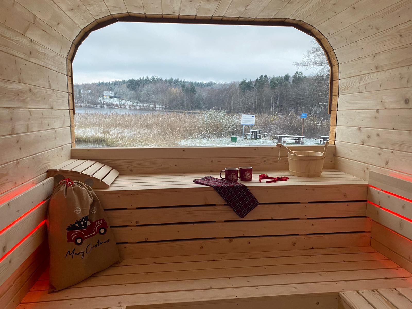 Mobilna Sauna i Balia  na wynajem