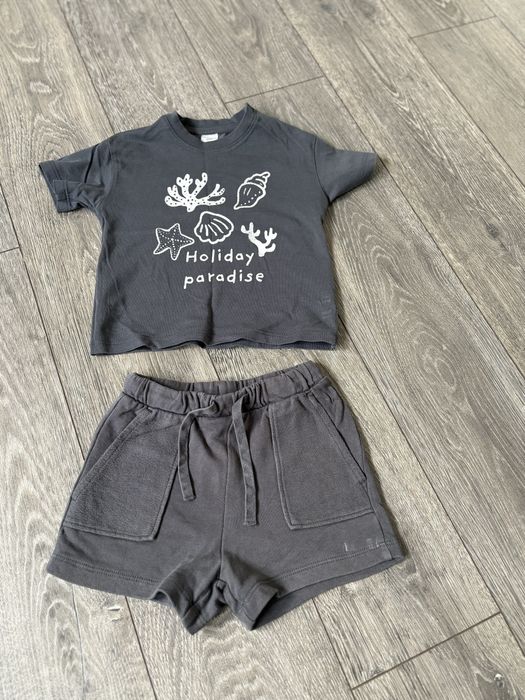 Komplet H&M 80 krotki rekaw