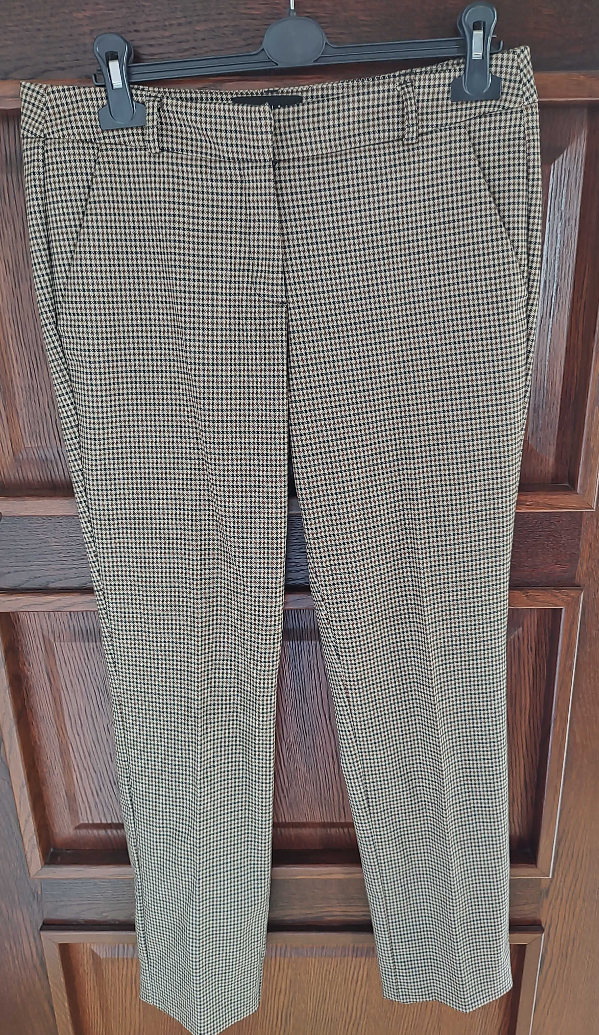 Spodnie w kratę Mohito - r.36