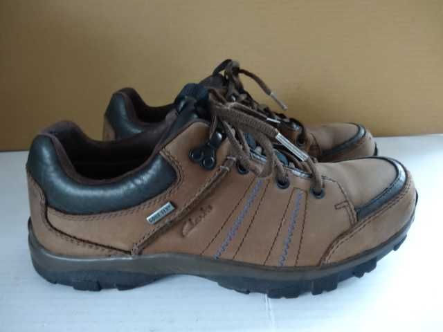 Buty CLARKS roz 41 GORE-TEX Półbuty Skóra