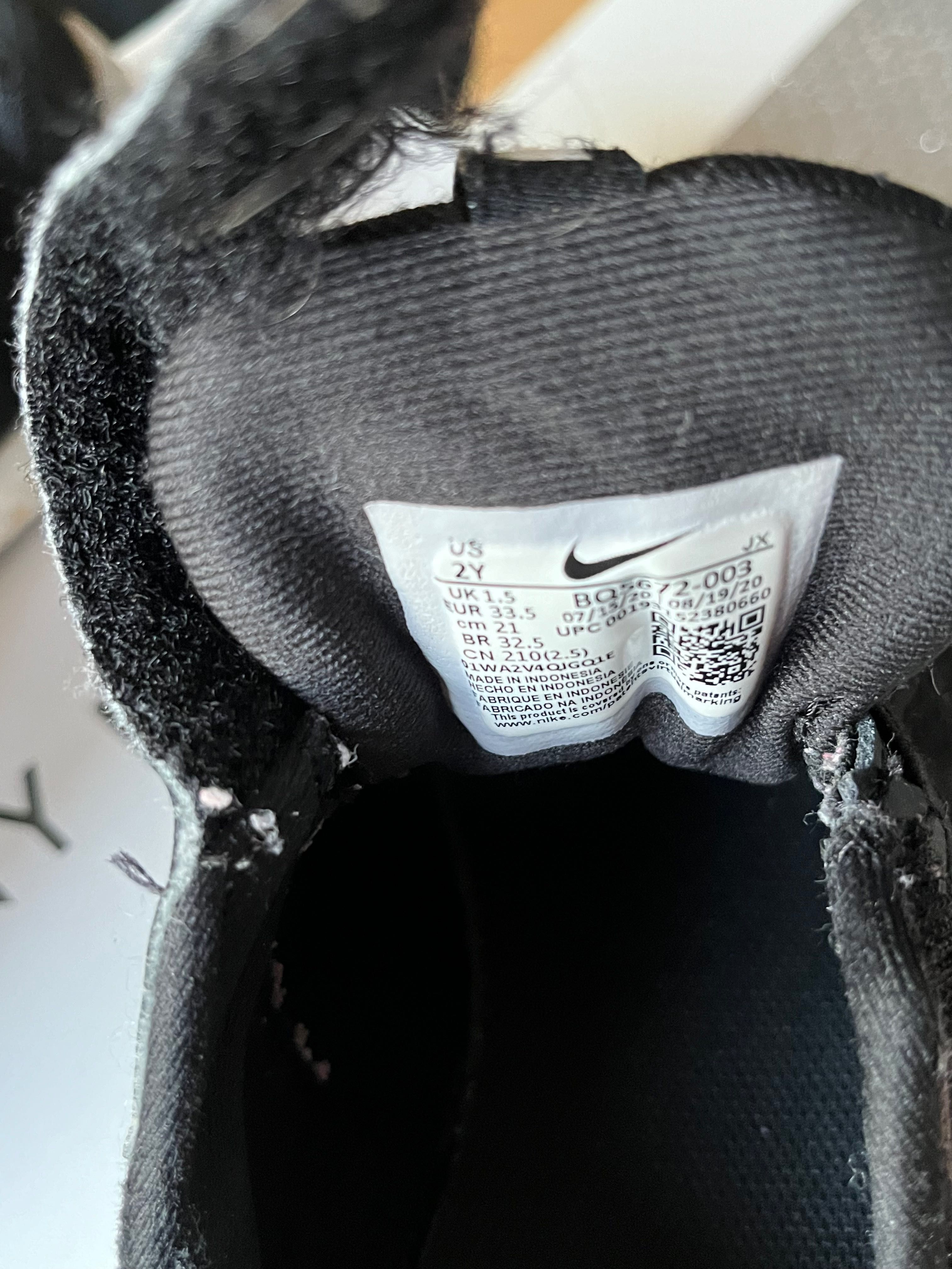 Adidasy czarne firma Nike rozm. 33,5
