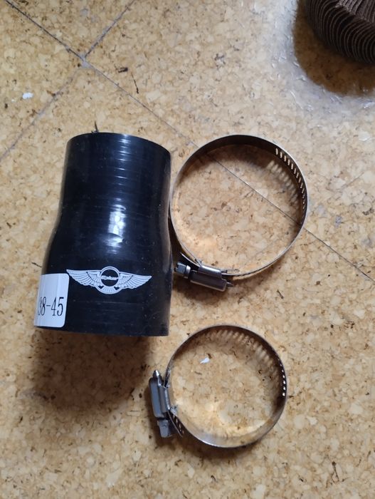 Adaptador intercooler  turbo  abraçadeira  novo