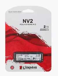 SSD диск Kingston NV2 NVMe M.2 500-2TB 3500mb/s Новый Гарантия
