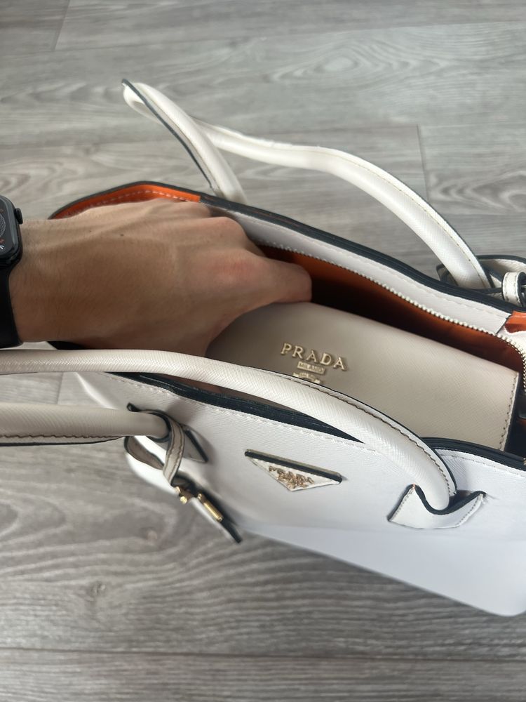 Elegancka Prosta Torebka Damska Luxury  Prada