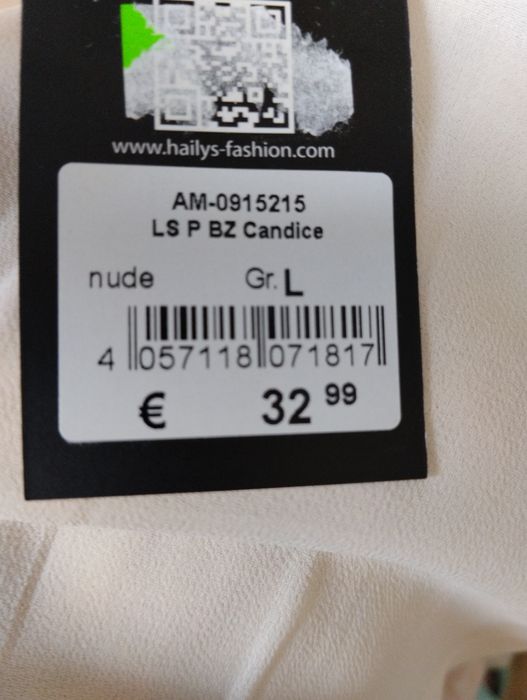 Nowa narzutka damska Hailys z lnem żakiet lniany