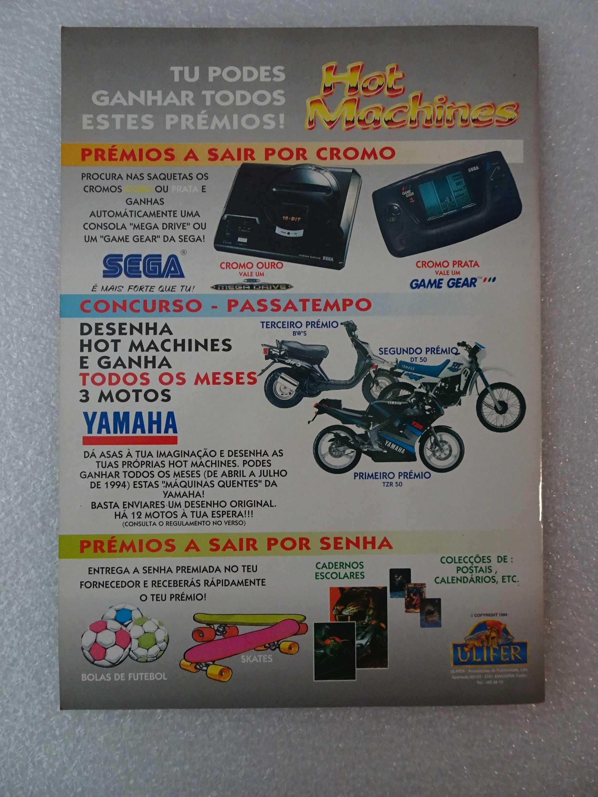 Caderneta de cromos vazia - Hot Machines - Ulifer