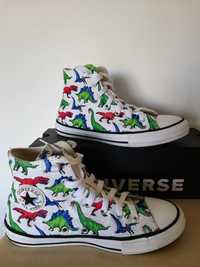 Super converse w dinozaury rozm 35 36 jak nowe