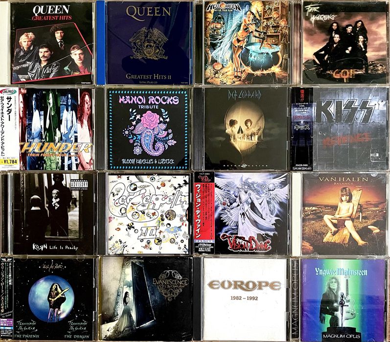 Фірмові компакт-диски (Music CD - EU, USA, JP)