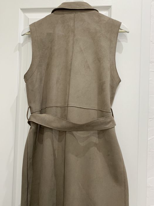 Zara - płaszcz , trencz , narzutka M/L
