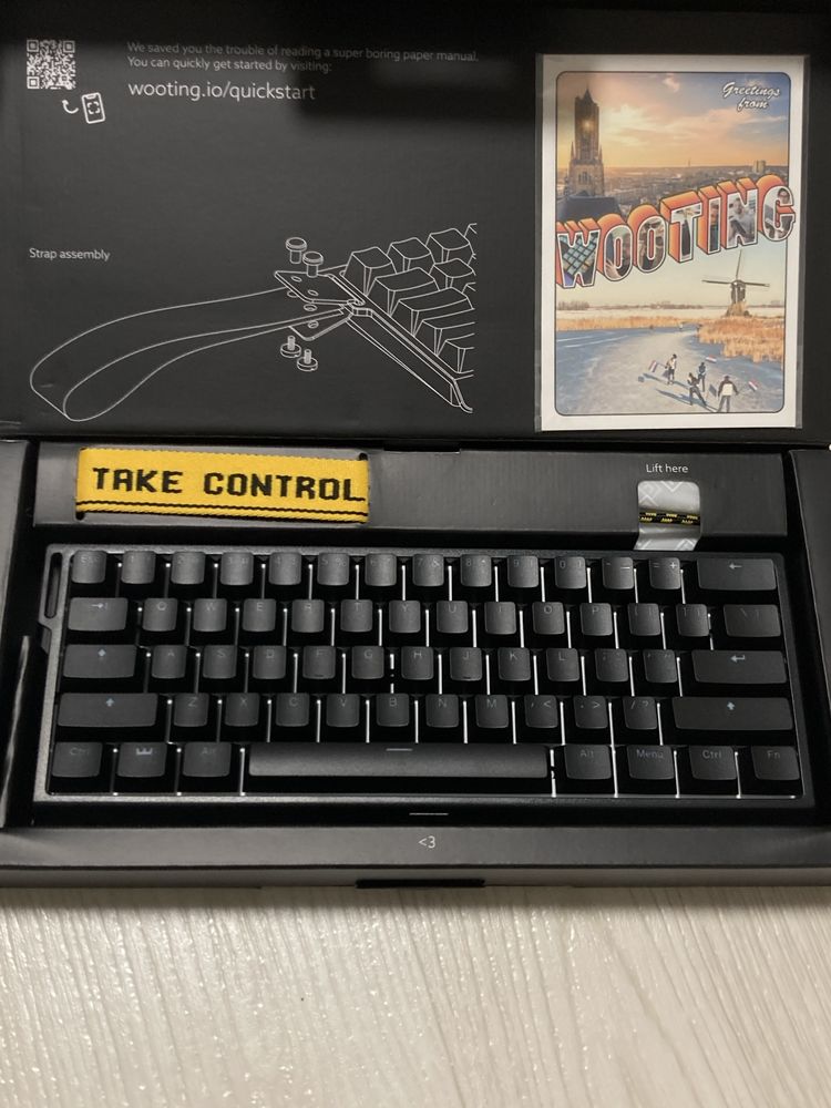 Клавиатура wooting 60he+ (razer logitech hyperx asus apex pro)
