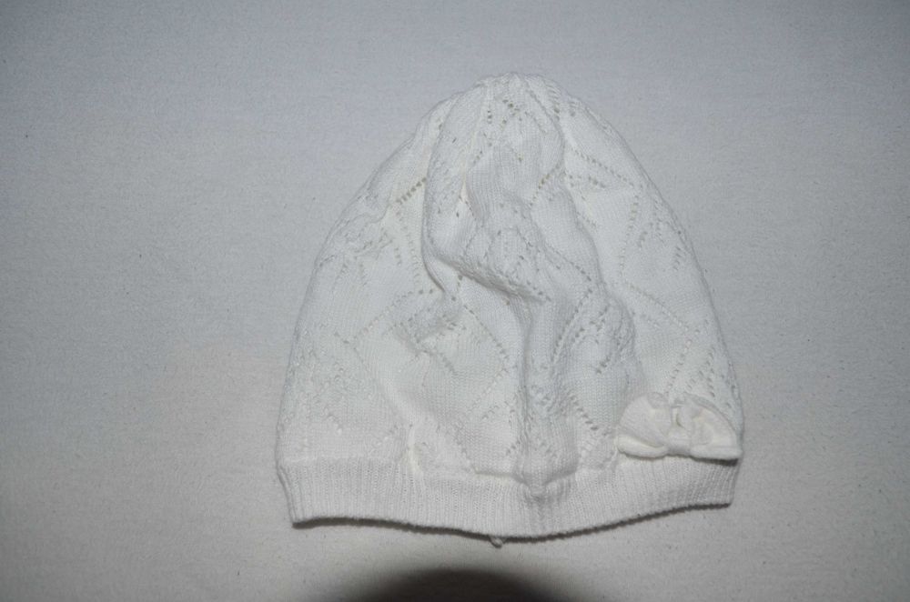 czapka niemowlęca ażurowa 44/46
