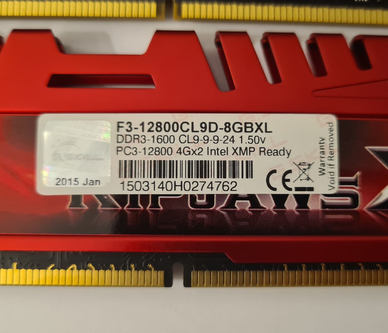 DDR3 1600  4x4GB