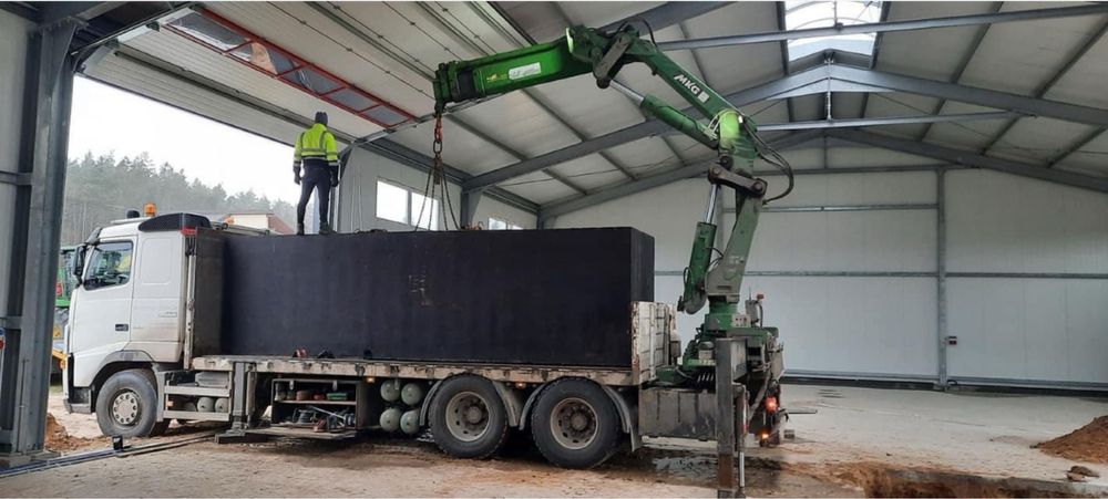 Kanał samochodowy długi 6m kanały betonowe krótkie 4m Szczecin