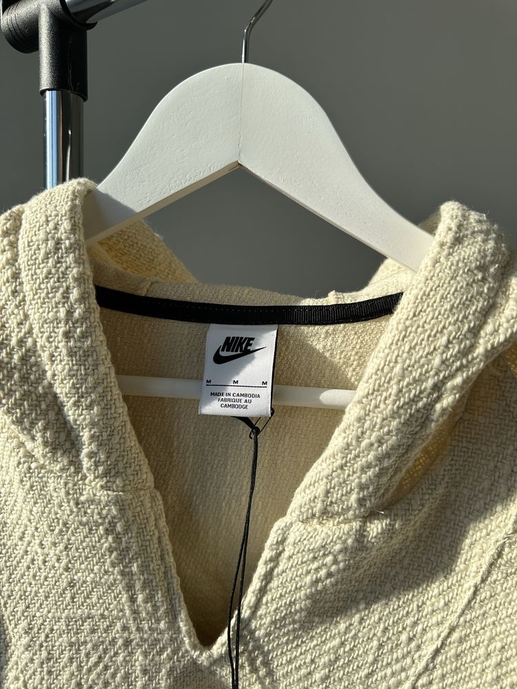 Оригінальне худі Nike x Stussy NRG Pullover Hoodie Natural Fossil