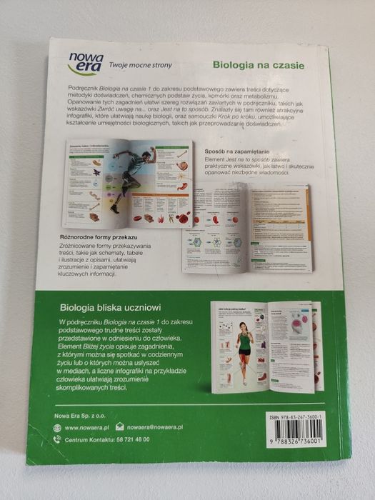 Biologia na czasie 1 - zakres podstawowy Nowa era