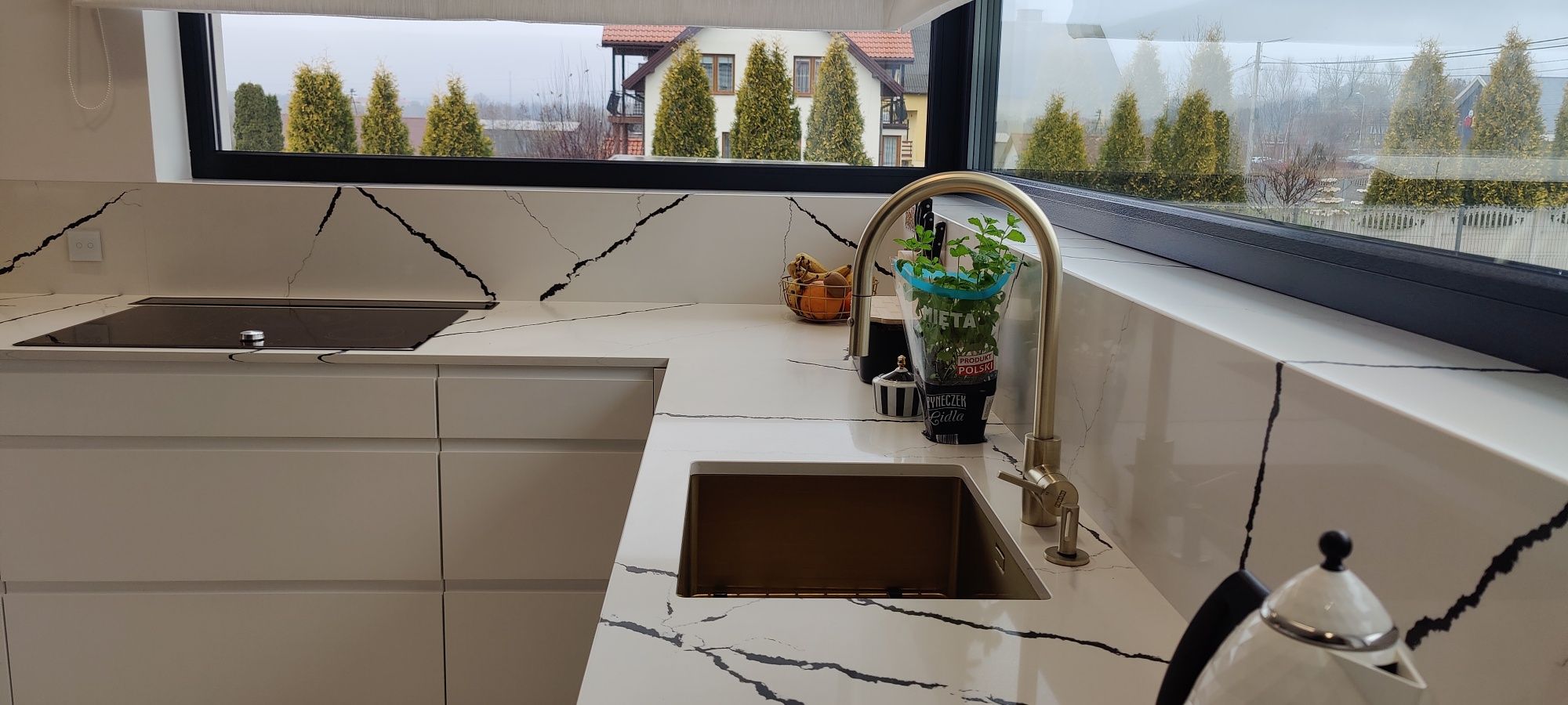 Calacatta Blat konglomerat kwarcowy granit