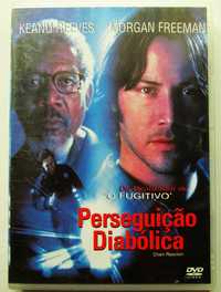 DVD - PERSEGUIÇÃO DIABÓLICA, com Keanu Reeves, Morgan Freeman
