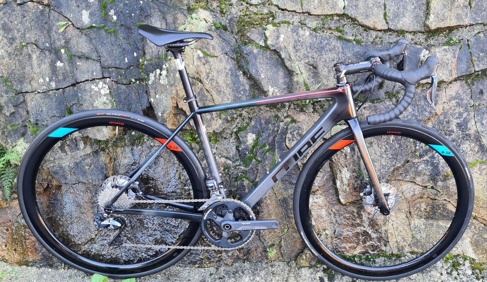 Bicicleta Cube SLT ultegra di2 52 S