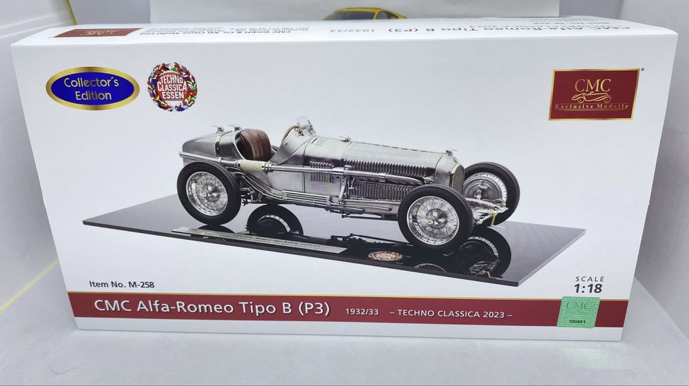 CMC Alfa Romeo P3 Clear Finish, Techno Classica 2023