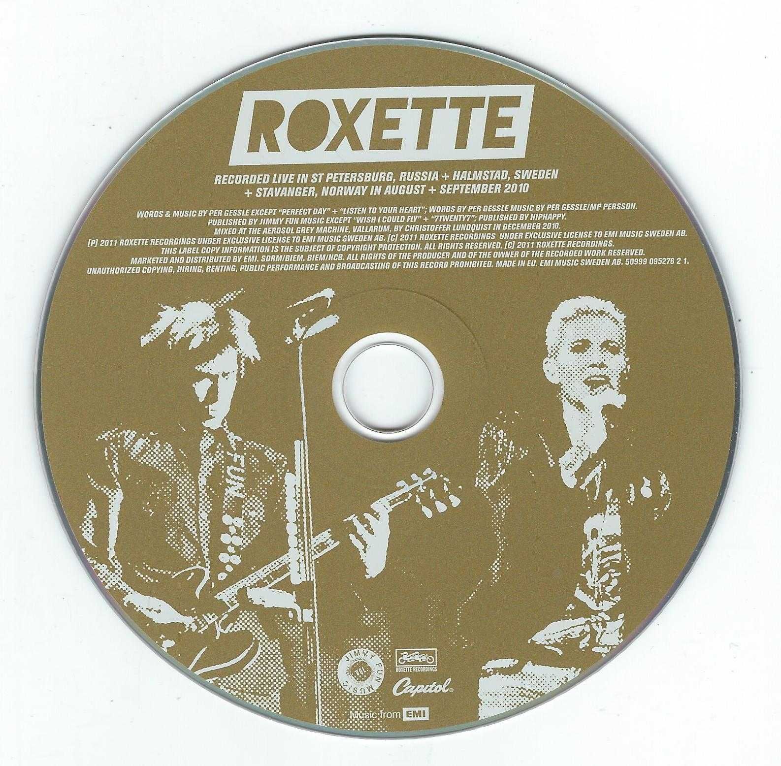 2 CD Roxette - Charm School (2011) (Capitol Records) (Digisleeve)