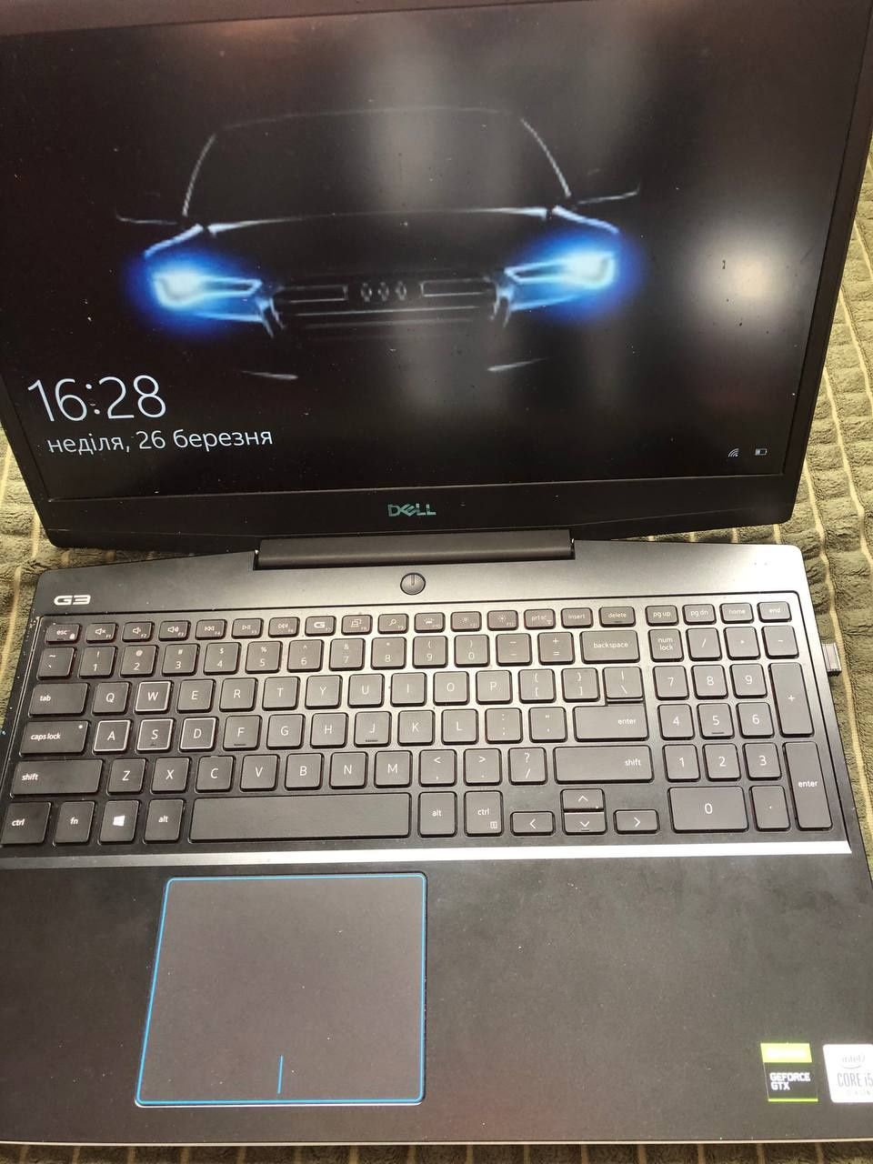Dell G3. Intel(R) Core(TM) i5-10300H CPU. 2.50Hz x 8. 16 GB NVIDIA
