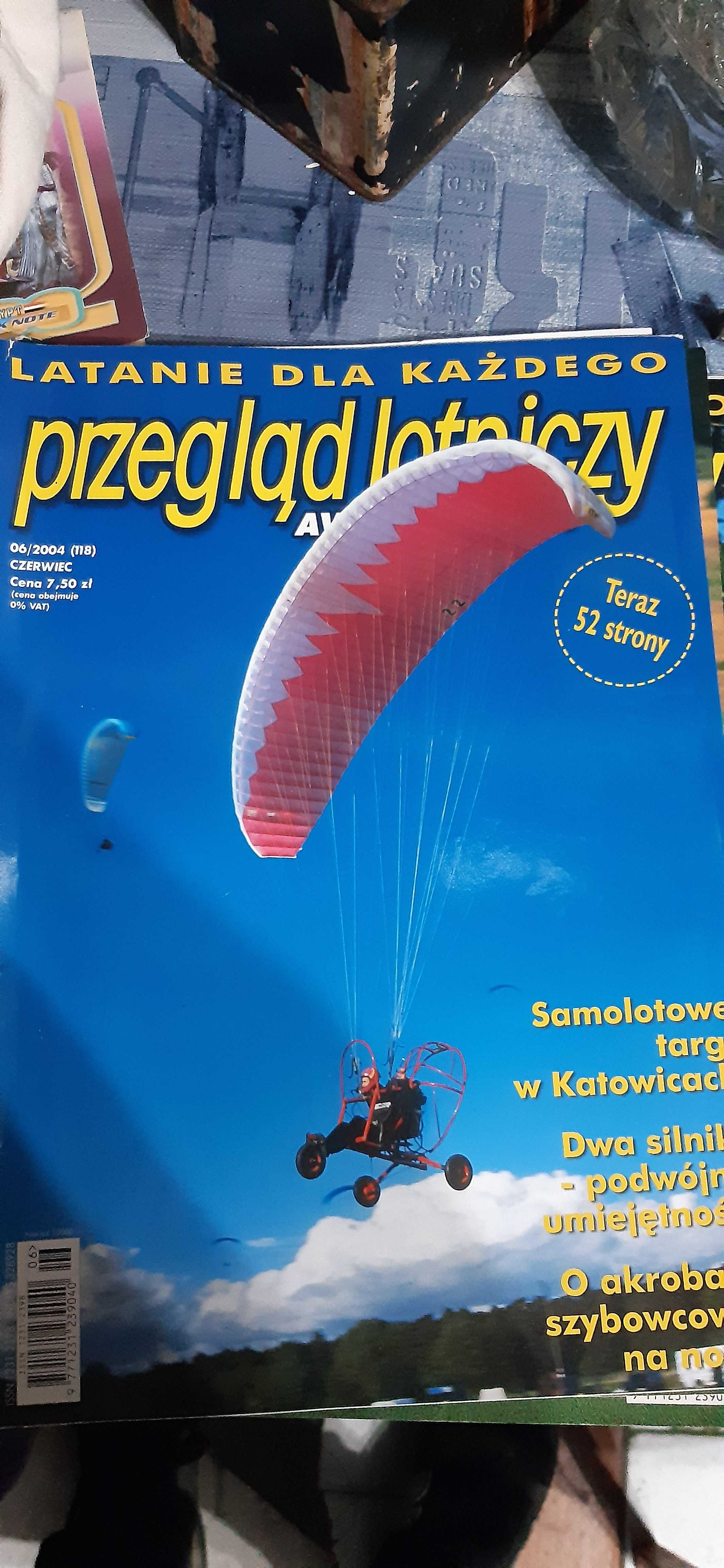 stare gazety przegląd lotniczy dla kolekcjonerów 8 sztuk