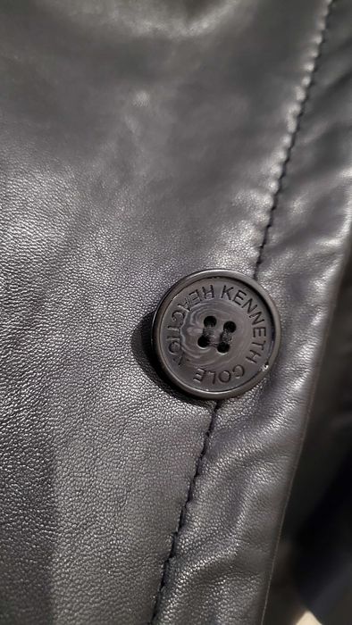 kurtka skórzana Kenneth Cole Reaction M/L wzrost 176-180cm, z USA