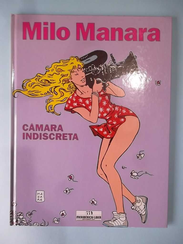 MANARA - As Aventuras de Giuseppe Bergman e outros álbuns em português
