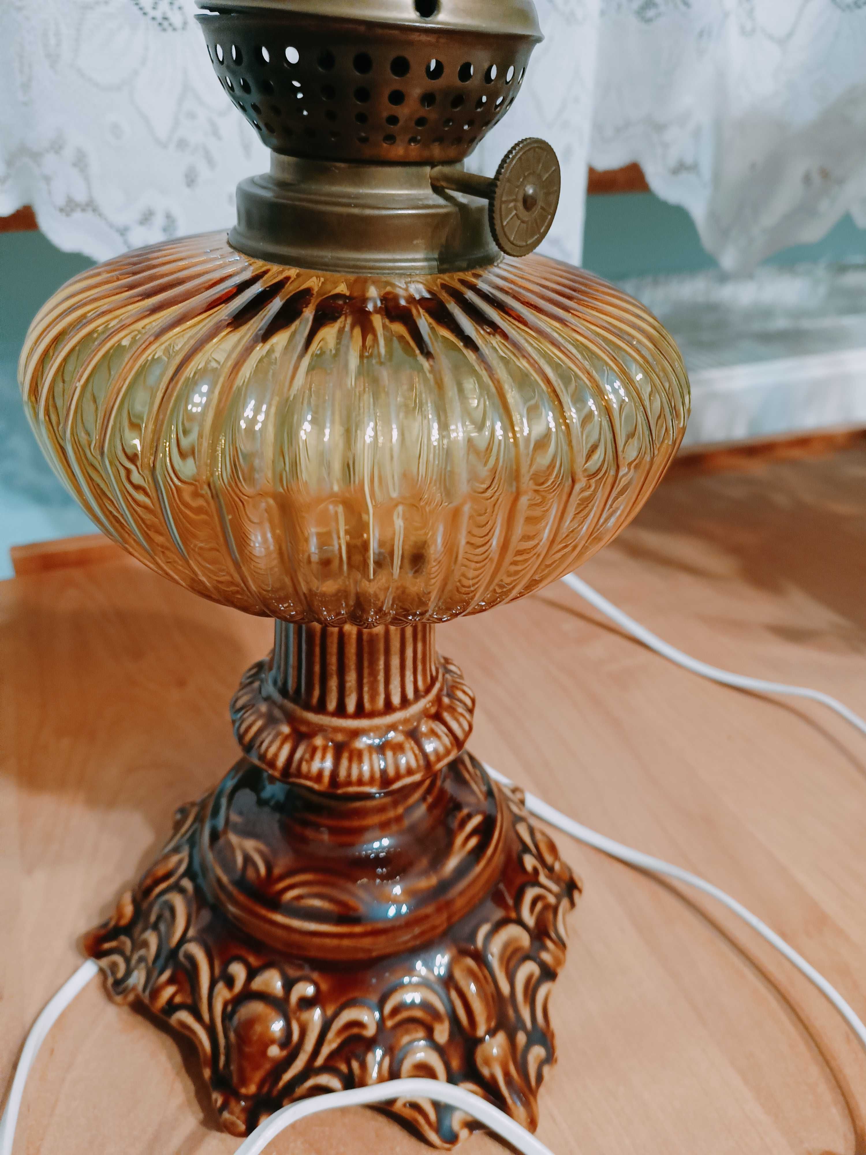 Stylowa lampa WZMPT Wałbrzych lata 70 vintage retro. Taniej - okazja.