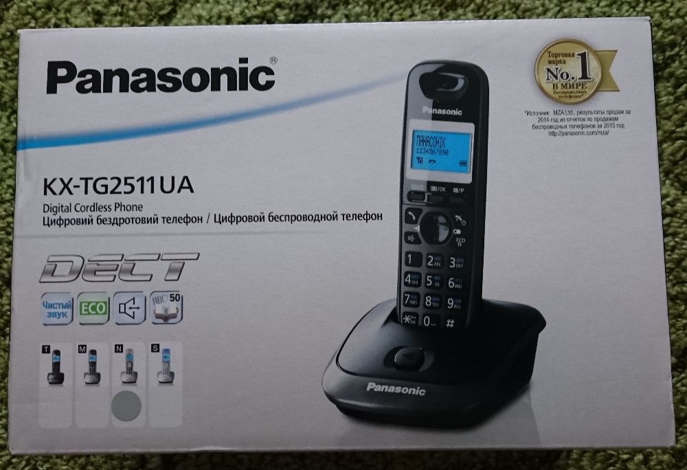 Радиотелефон Panasonic KX-TG2511UA (не использовался)