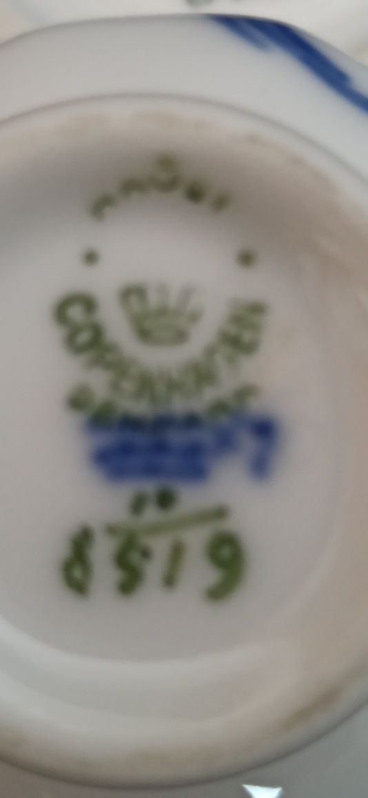 Porcelana l Royal Copenhagen Mokka KOBALT