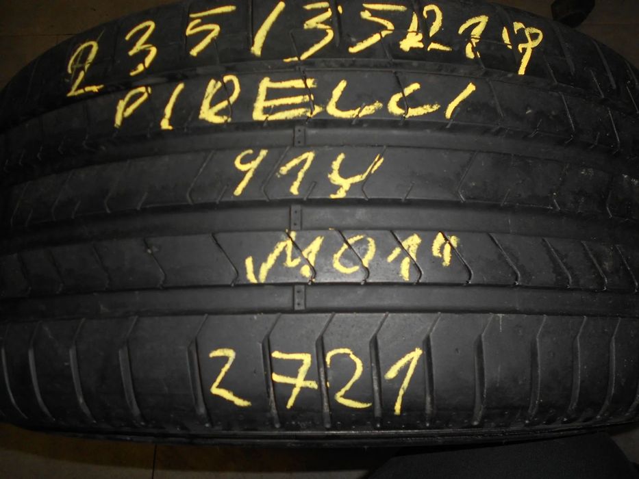 OPONA POJEDYNKA   235/35R19 PIRELLI PZERO MO1 DOT 2721 7.7MM