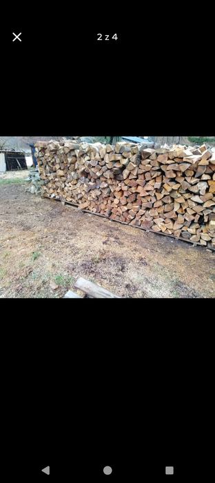 Sprzedam drewno kominkowe posuszone (wycinka drzew i karczowanie