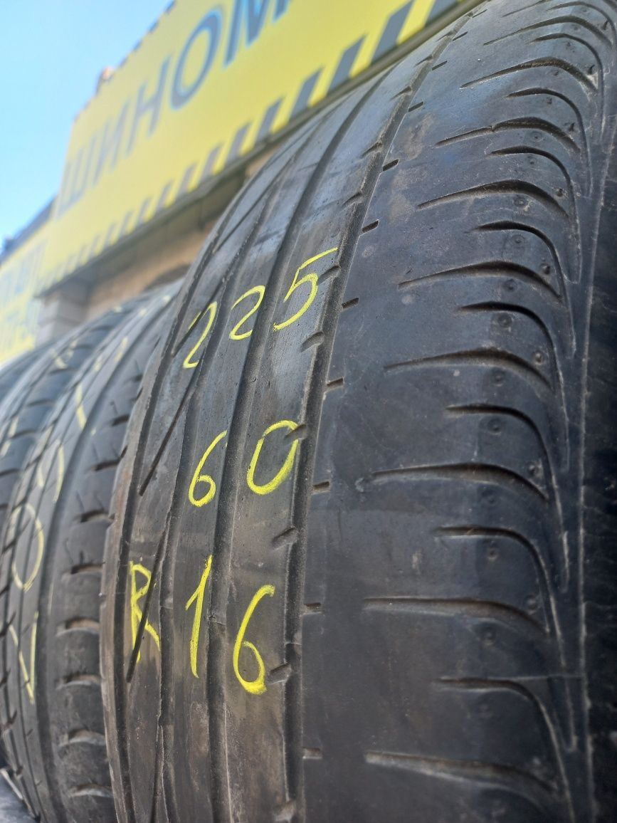 Bridgestone 225/60 r16 пара лето