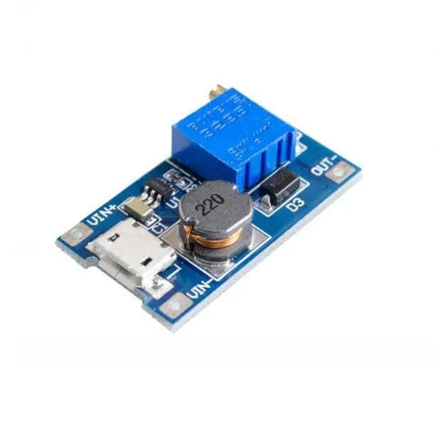 Підвищуючий перетворювач MT3608 DC DC 2-24В
