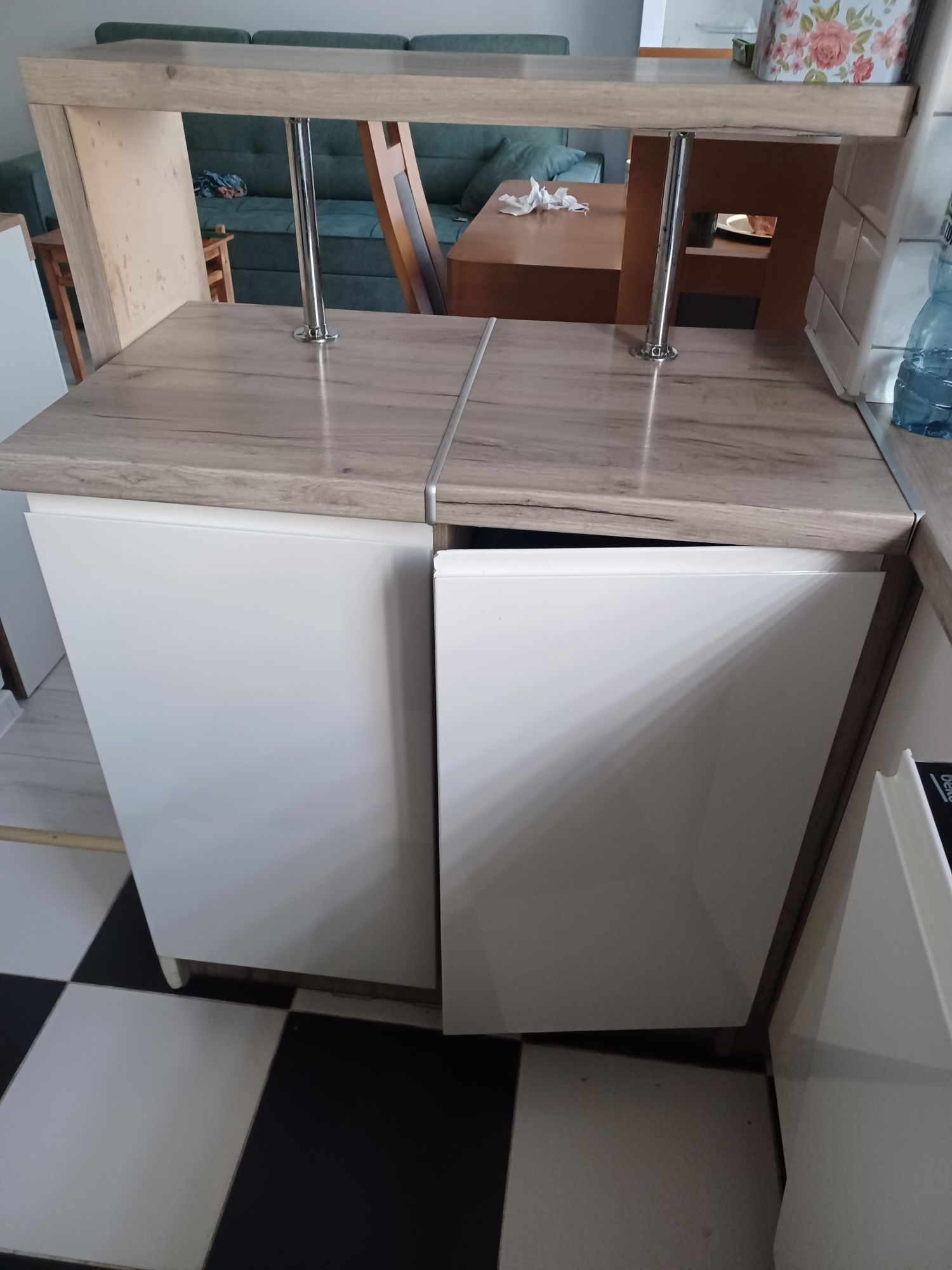 Mebel Kuchnia front lakierowany  biały