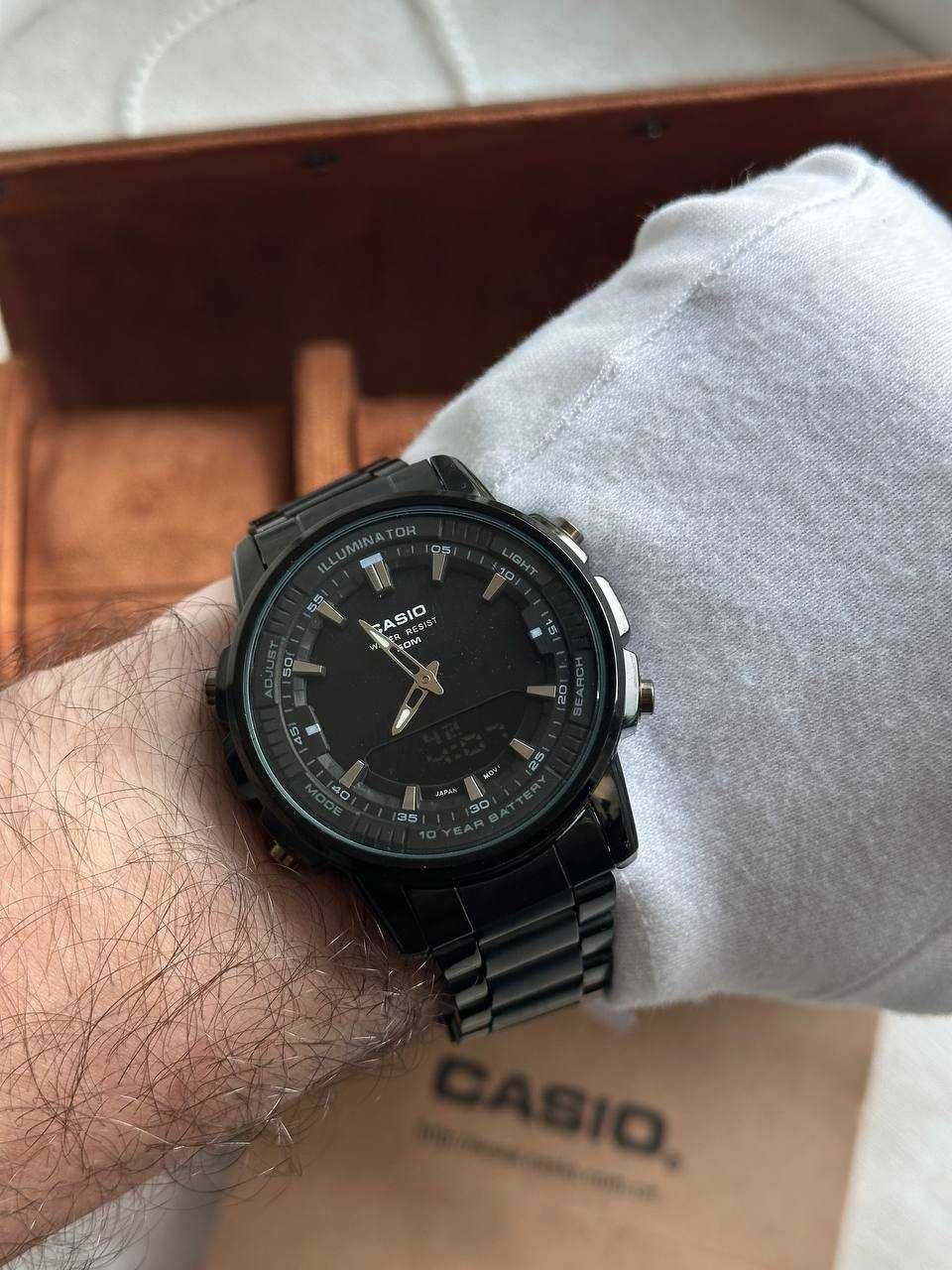 Годинник Casio AMW-880 Total Black | часы наручные мужские | A159 a168