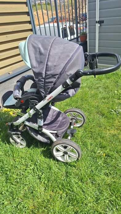 Babe Boss 3w1 aveiro szaro-zielony