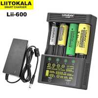ТОП! LiitoKala Lii-600 умное зарядное устройство на 4х 18650, АА, ААА