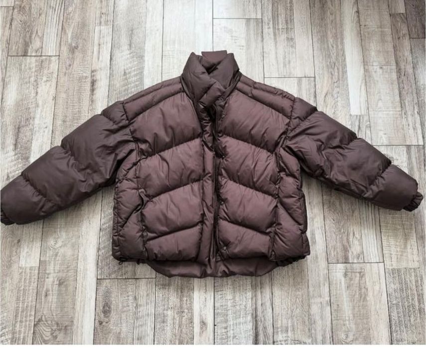 Куртка пуховик оверсайз